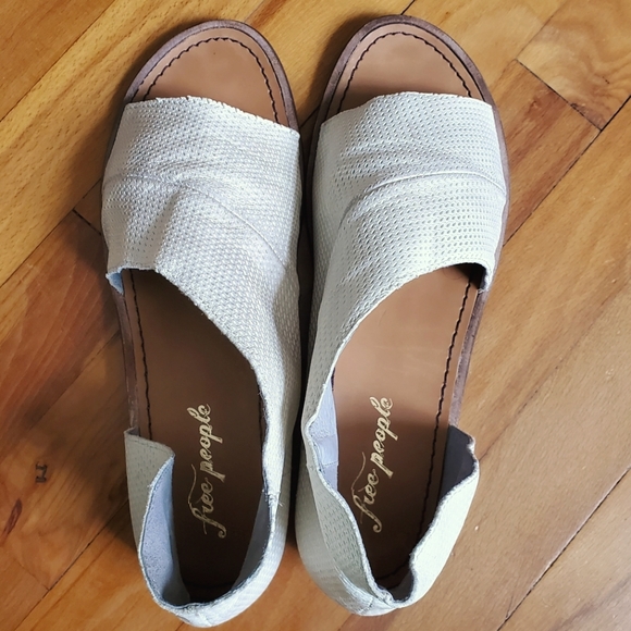 Free People Mont Blanc D'Orsay Sandal, White, EU 41 - Picture 12 of 12